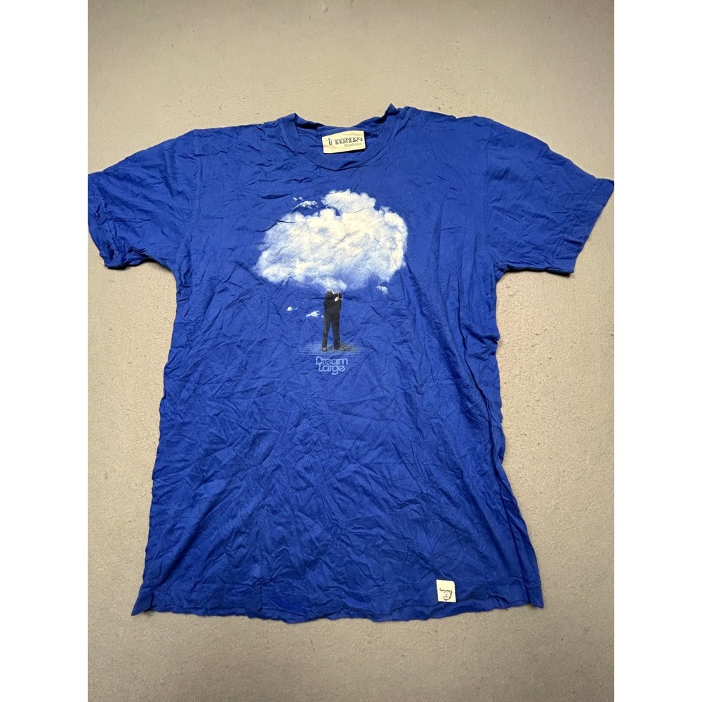 Imaginary Foundation Dream Large Cotton Blue Graphic T-Shirt XL Mens